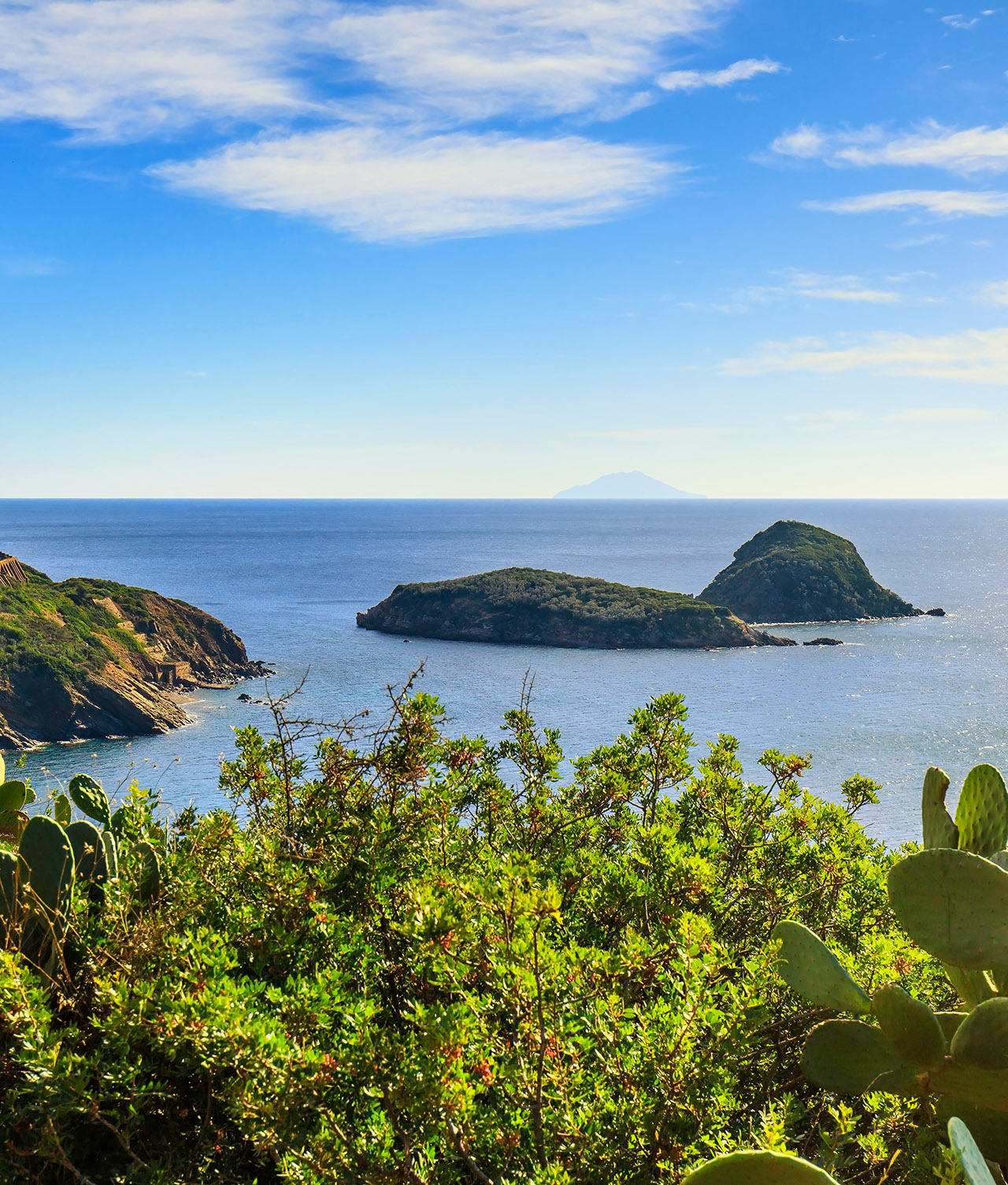 Isola d'Elba Rio trail panorama dal percorso