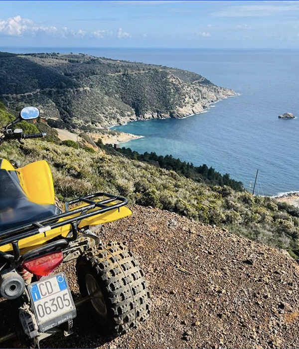 Isola d'Elba Rio trail panorama dal percorso